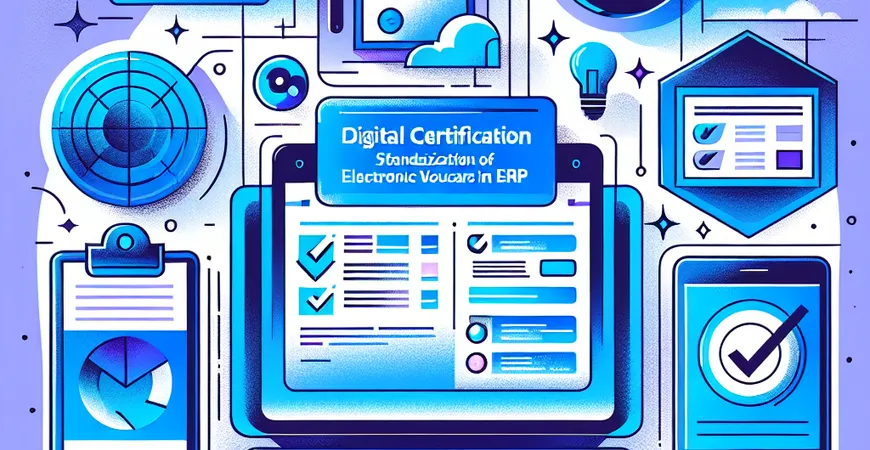  数字认证：ERP中的电子凭证标准化